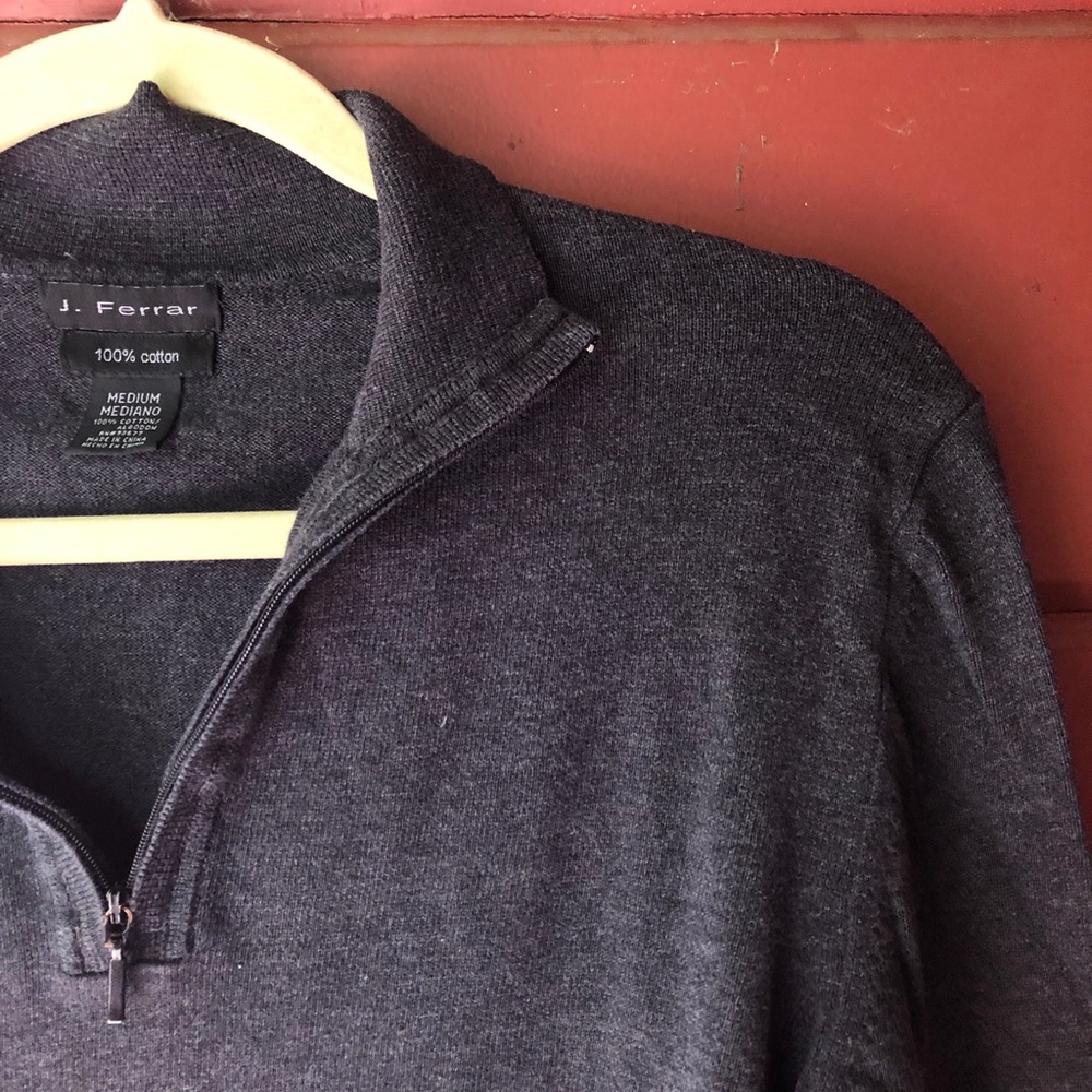 Quarter Zip Sweater (M)